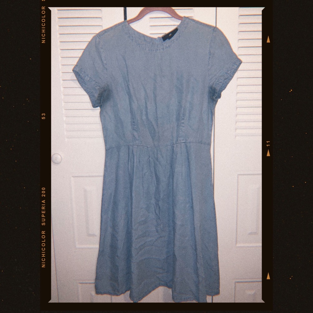 Denim Midi Dress